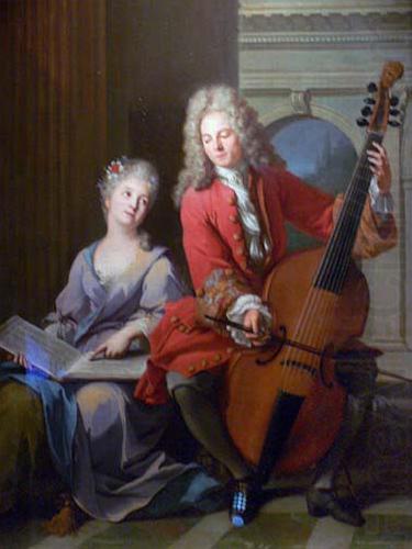 The Music Lesson, Jjean-Marc nattier